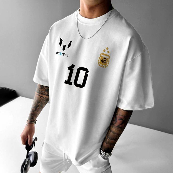 camisetas oversize de varios equipos de fútbol